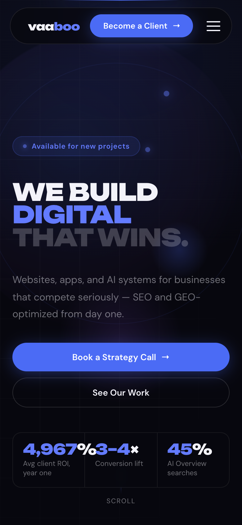 Mobile view
